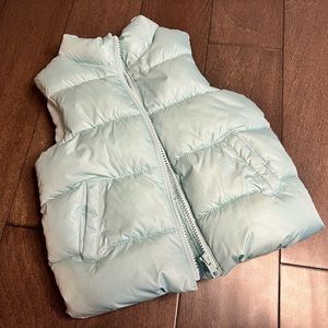 Toddler girl puffer vest